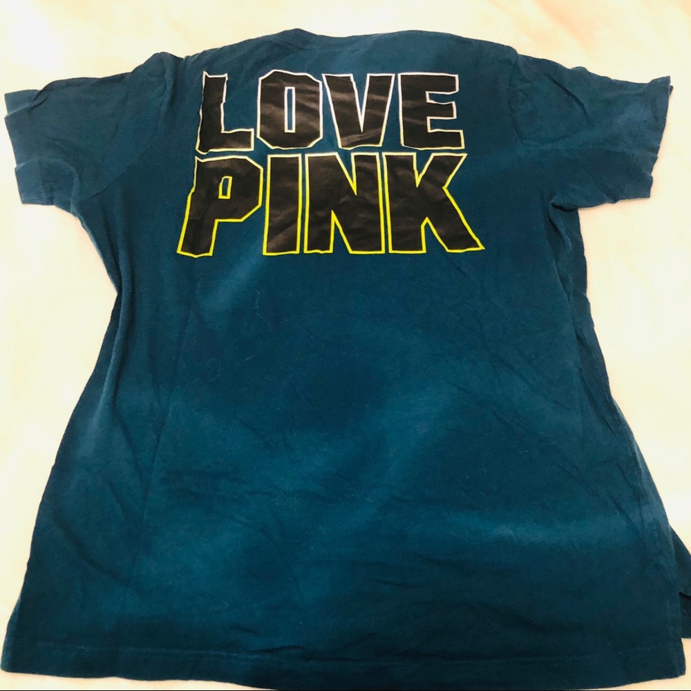 Pocketed Pink Brand Tee 2/$15 (Bundle to save) - Picture 1 of 6